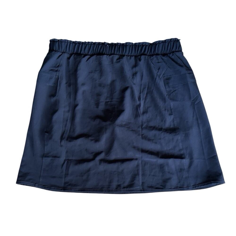 NWT RBX Active Women Black Athletic Skort Tennis Golf Skirt Pockets Sz XL - Picture 4 of 5